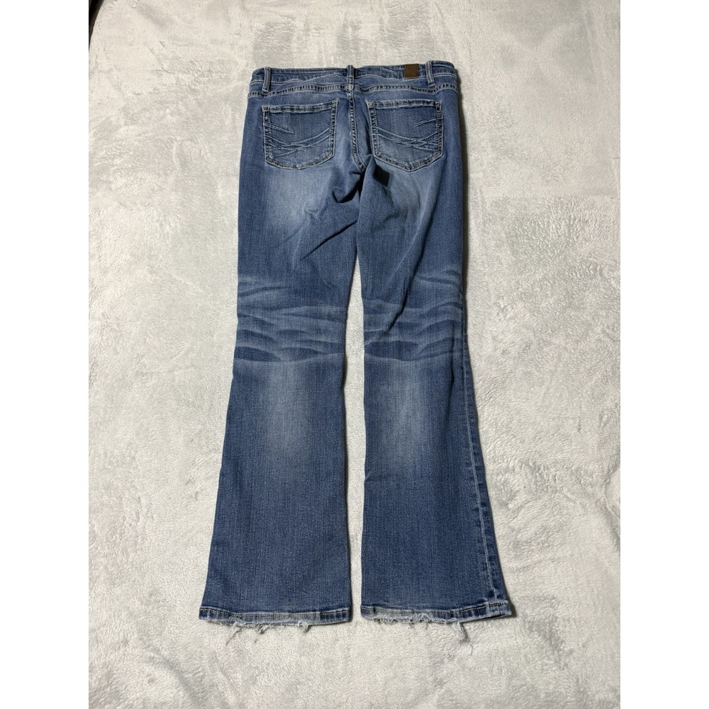 BKE Payton Jeans Womens 31 Blue Bootcut Mid Rise Medium Wash Denim 31x30 - Picture 8 of 11